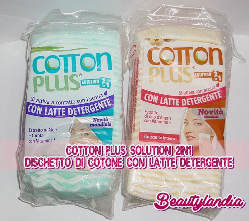 BeautyLandia RecensioniDiMakeUpEnonSolo: COTTON PLUS SOLUTION 2IN1, il ...