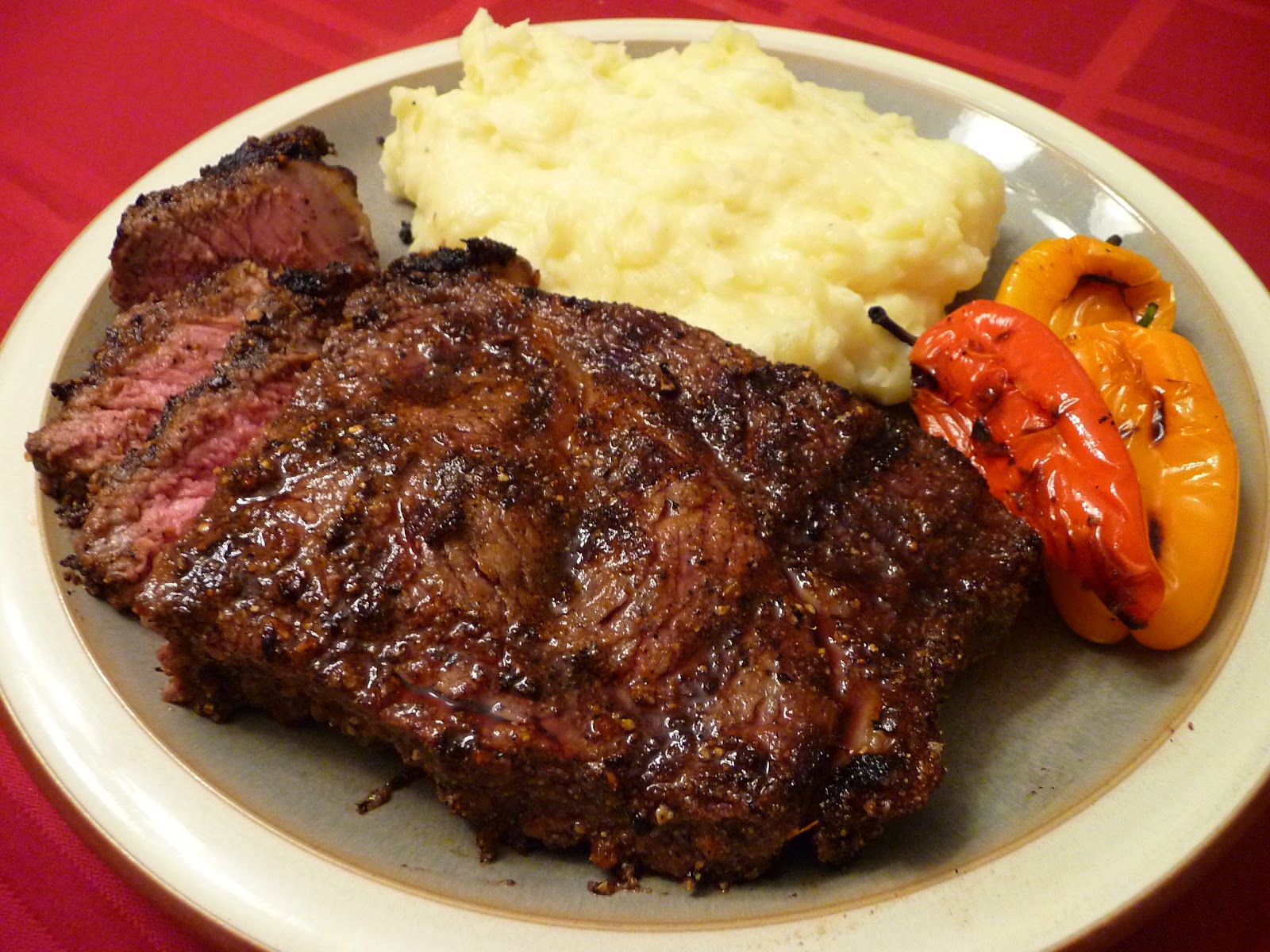 Chef Bolek Chicago Style Ribeye with Potatoes Sotoccenere