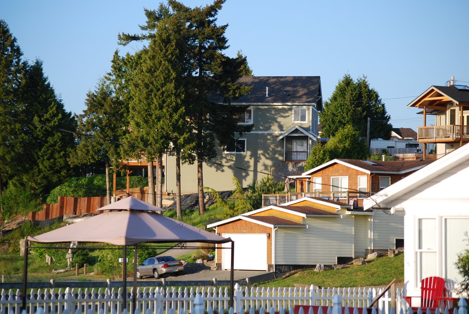 Eclectic (at Best) Five Newly Built Houses in Birch Bay, WA