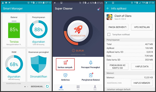 Cara Mengatasi Memori Penuh Saat Menginstal Aplikasi di Android Cara Mengatasi Memori Penuh Saat Menginstal Aplikasi di Android