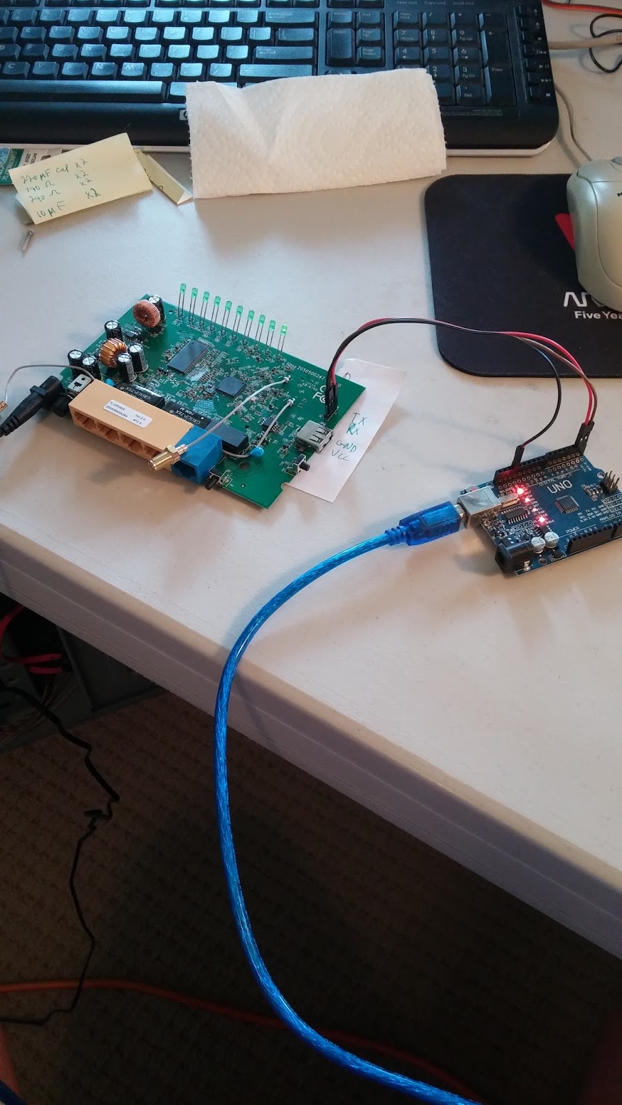 Tutorials and Electronic Adventures Use Arduino Uno as a USBtoSerial