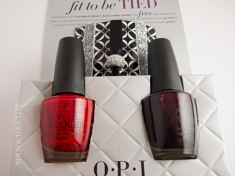 OPI Holiday Gift Sets and Take Ten Freehand Nail Art