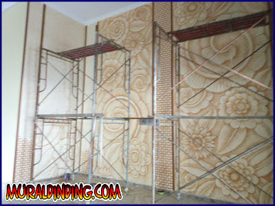 Mural Dinding Gambar Ornament Kembangan Relief Mural Dinding Gambar Ornament Kembangan Relief