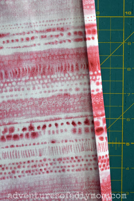 end seams for envelope pillow cover