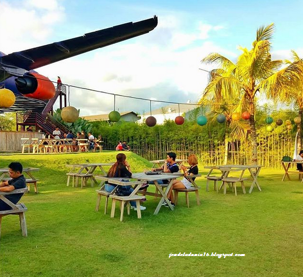Wisata Kuliner Keramas Aero Park, Rumah Makan Pesawat Terbang Yang Unik Dan Keren Di Bali 