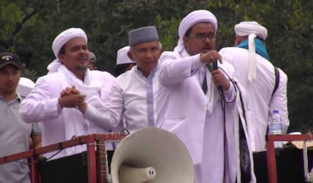 Image result for Amien Rais bersama Rizieq Shihab