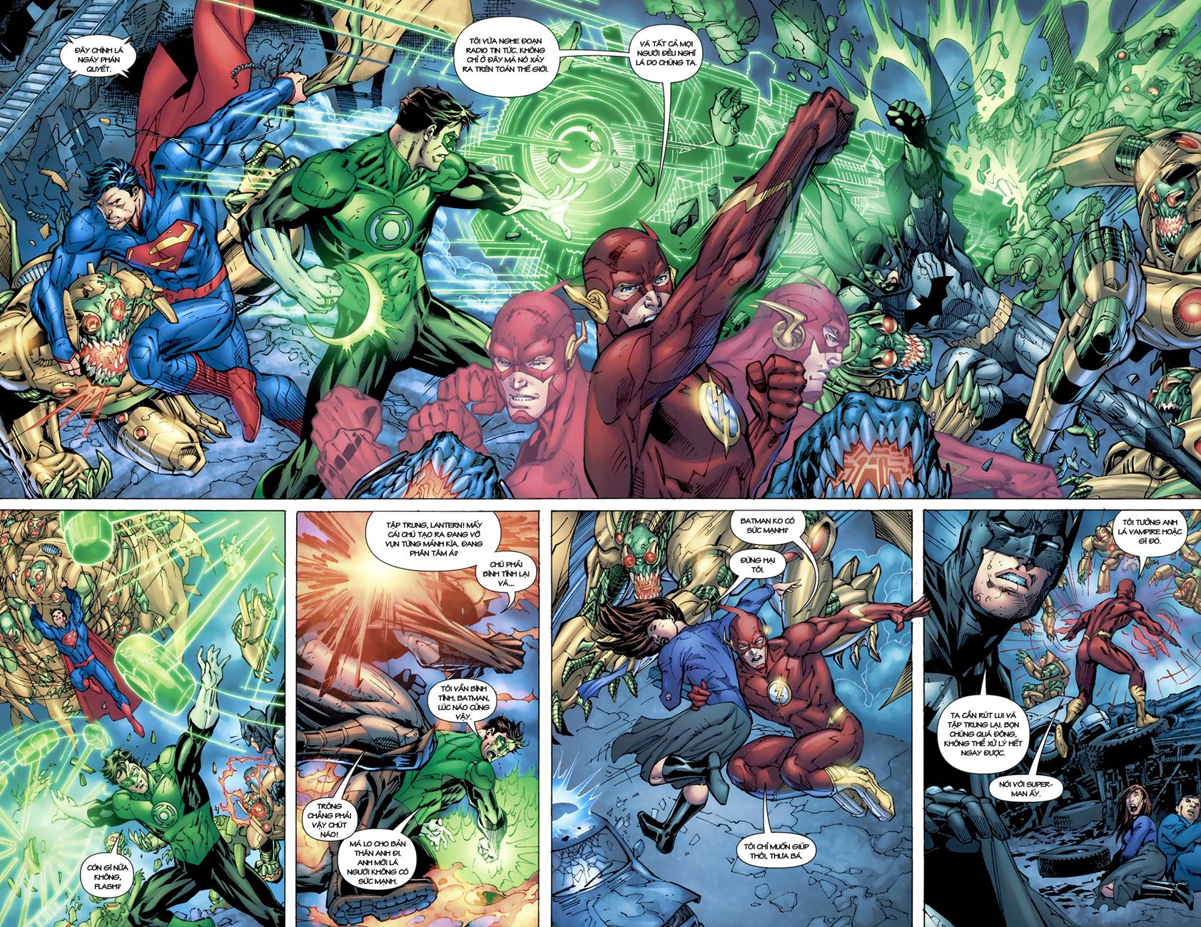 Justice League chap 3 trang 12