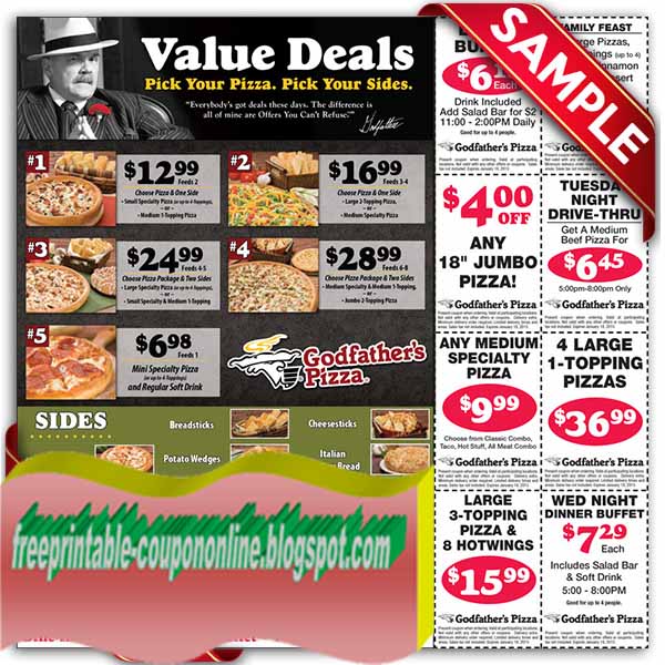 Coupon code godfather five families