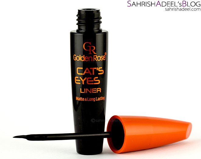 Cat's Eyes Liner by Golden Rose Cosmetics - Review & Swatch