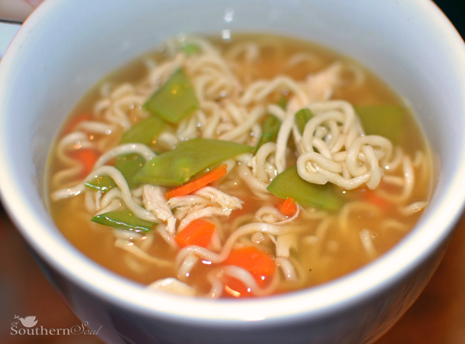 Ramen Noodle Soup - A Southern Soul