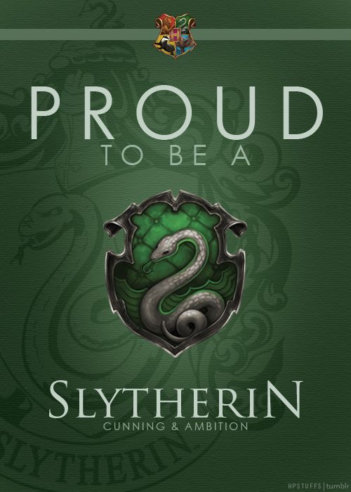 #SlytherinPride