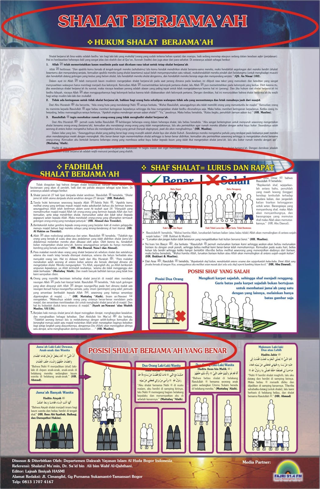 AULIA CREATIVE: GAMBAR POSTER SHAF SHALAT BERJAMAAH