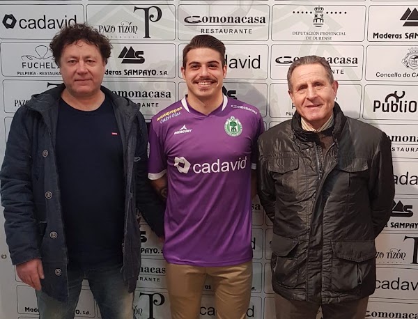 Oficial: CD Arenteiro, firma Javi Bravo Oficial: CD Arenteiro, firma Javi Bravo