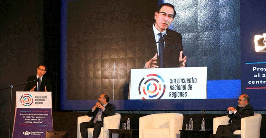 Presidente Vizcarra afirma que Proyecto Educativo Nacional estará listo en el 2019 o 2020 Presidente Vizcarra afirma que Proyecto Educativo Nacional estará listo en el 2019 o 2020
