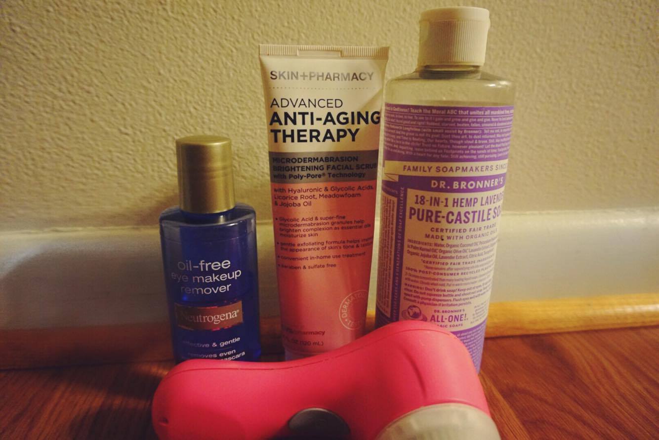 dr bronner's skin care routine