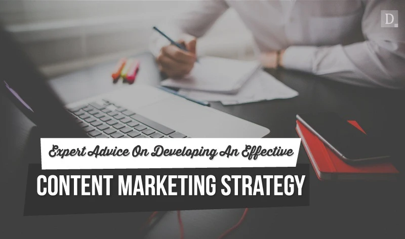 Expert Advice On Developing An Effective #ContentMarketing Strategy - #infographic