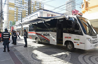 PM inicia Operação Comércio Seguro com câmeras e reforço no policiamento PM inicia Operação Comércio Seguro com câmeras e reforço no policiamento