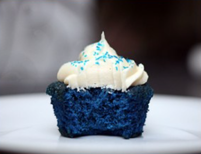 blue football game party food ideas or baby shower
