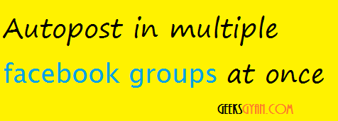 How To Post in Multiple Facebook Groups at Once