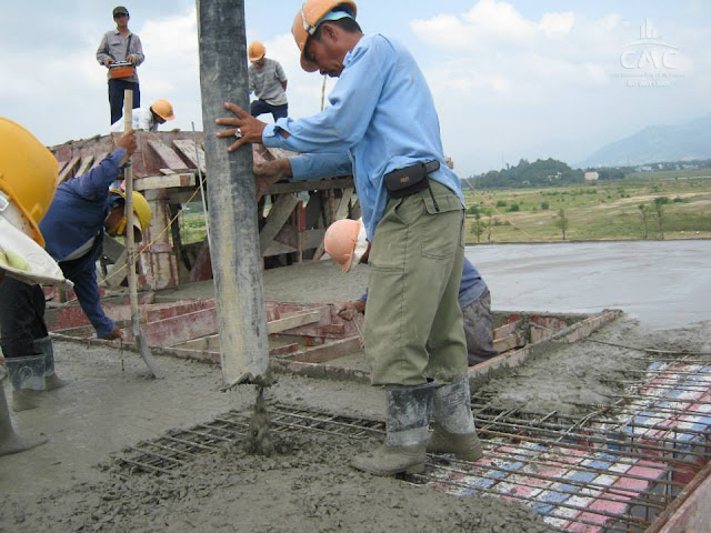 Quy trình đổ bê tông tươi Quy trình đổ bê tông tươi