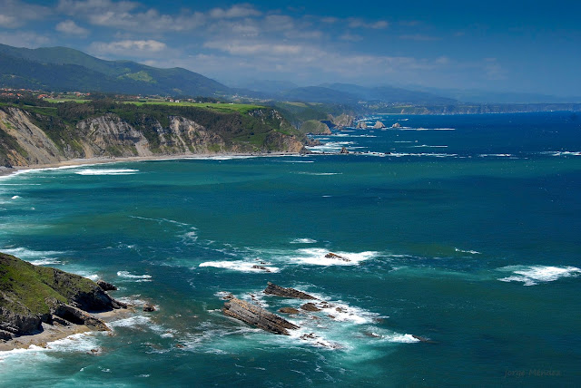 Cabo Vidio costa oeste Asturias