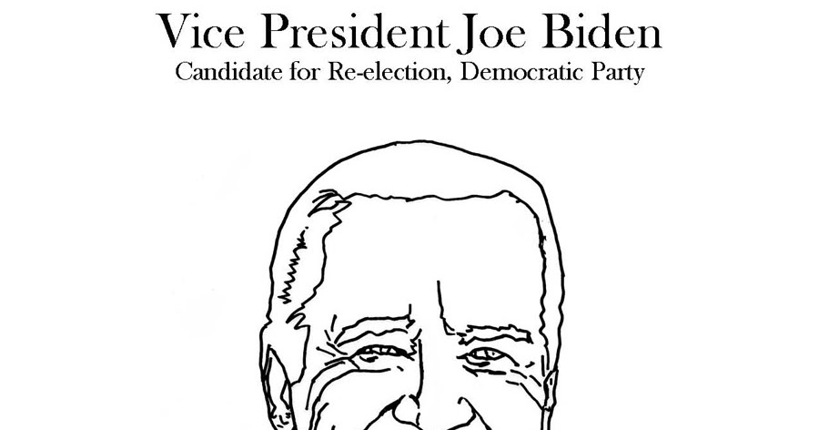 obama biden coloring pages - photo #28