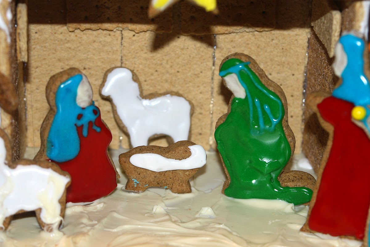 Bring Back Jesus! Make a Gingerbread Nativity