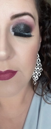 Inspirando Garotas Tutorial Maquiagem Olho Preto Com Glitter