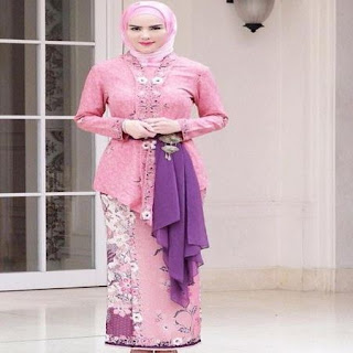 model baju kebaya pengantin berjilbab