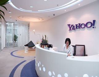 Thiết kế quầy lễ tân của văn phòng Yahoo