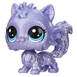 Littlest Pet Shop Series 2 Sparkle Pets Brilliance Fluffcat (#2-S3) Pet