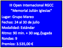 III Open Internacional RGCC