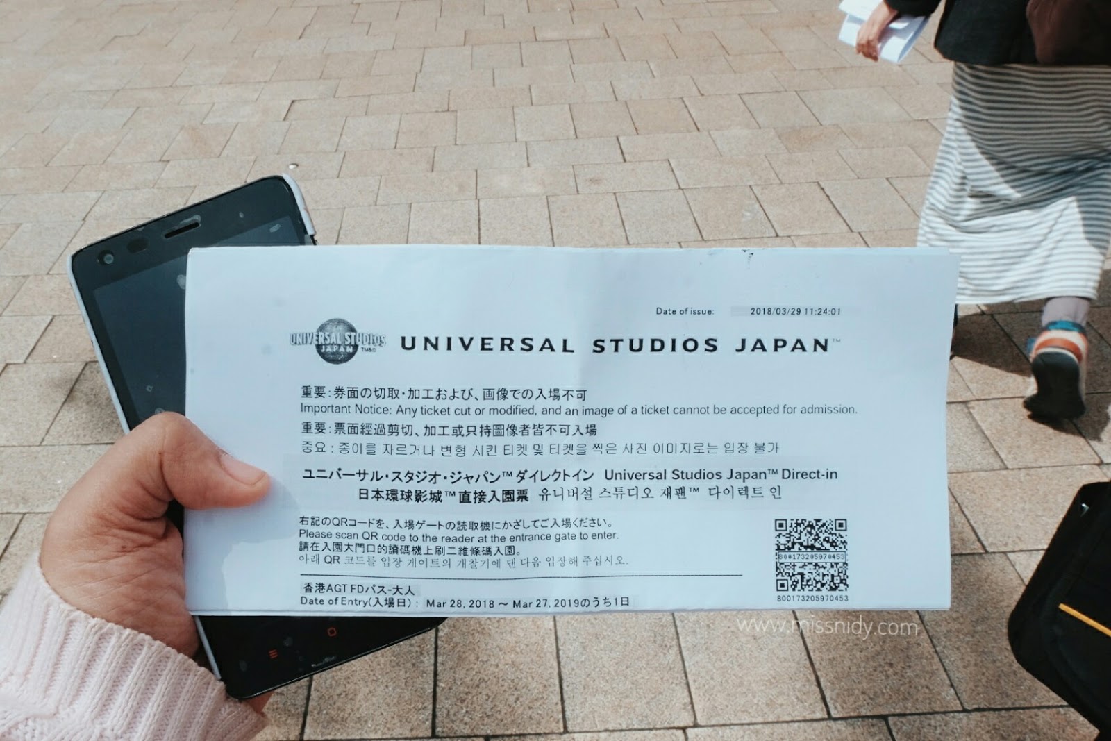 UNIVERSAL STUDIO JAPAN TICKET PRICE