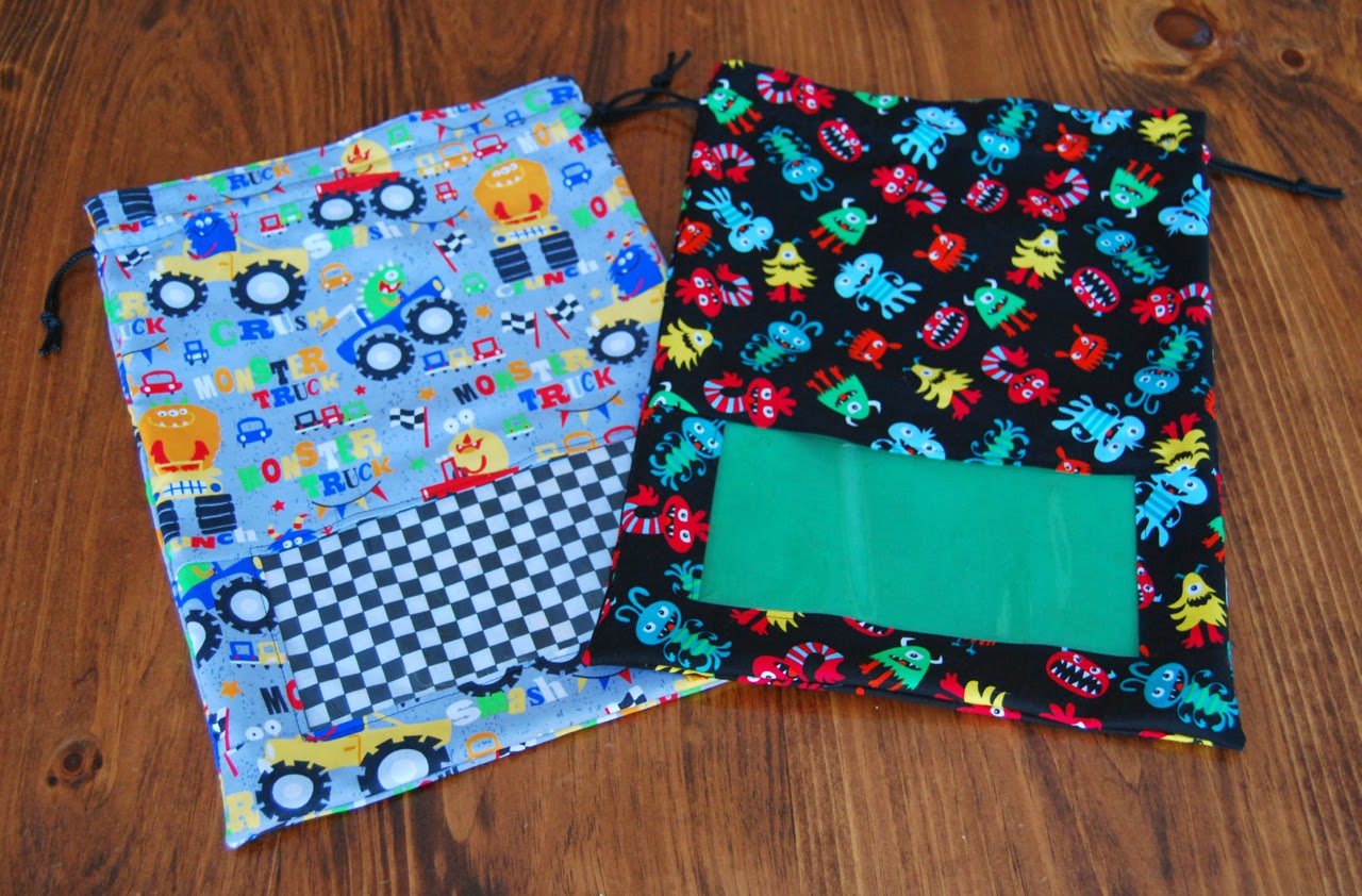 Toy Sack Tutorial Roonie Ranching: Some of the cutest bags around for Heather's niece and ...