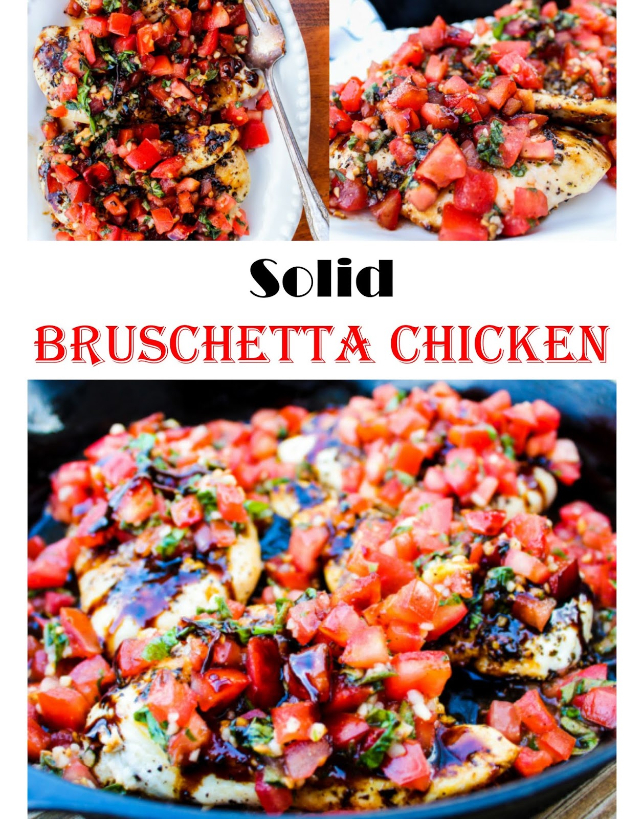 633 Reviews: THE BEST EVER #Recipes >> Solid BRUSCHETTA CHICKEN - #mgid ...