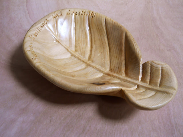 carved wooden bowl for penny brohn uk