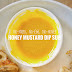 No-Mayonnaise Sweet Mustard Dip (No-Egg Honey Mustard Dip substitute)