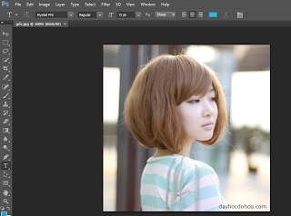 Hướng dẫn cách đổi màu tóc bằng Photoshop Hướng dẫn cách đổi màu tóc bằng Photoshop