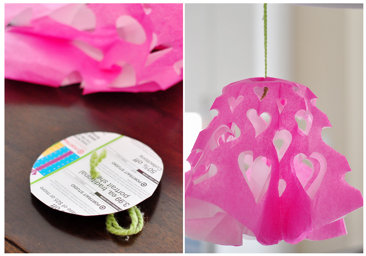 The Cheese Thief: Valentine's Day Hanging Decoration Kid's Craft