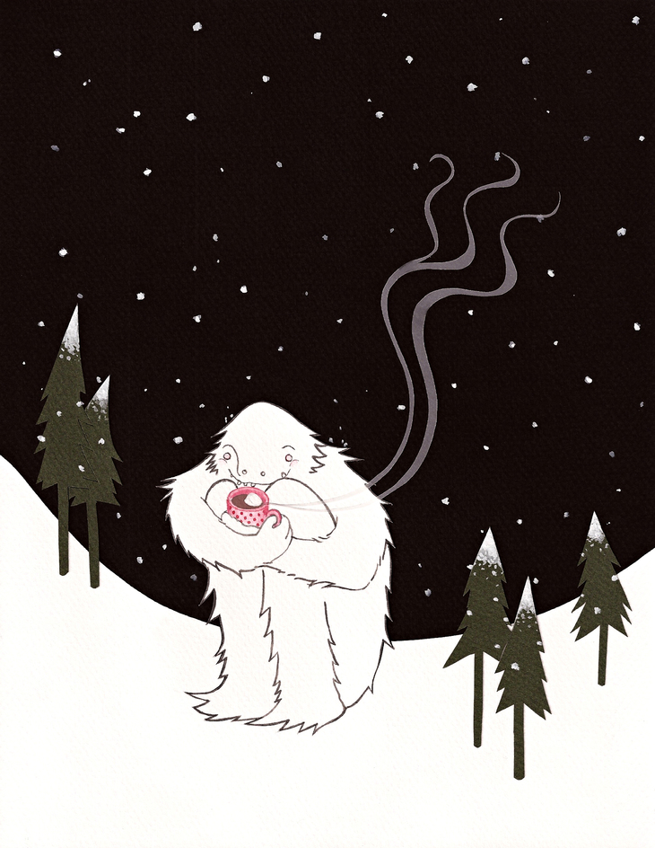 I Loved the Yeti Yeti Drinks Hot Cocoa