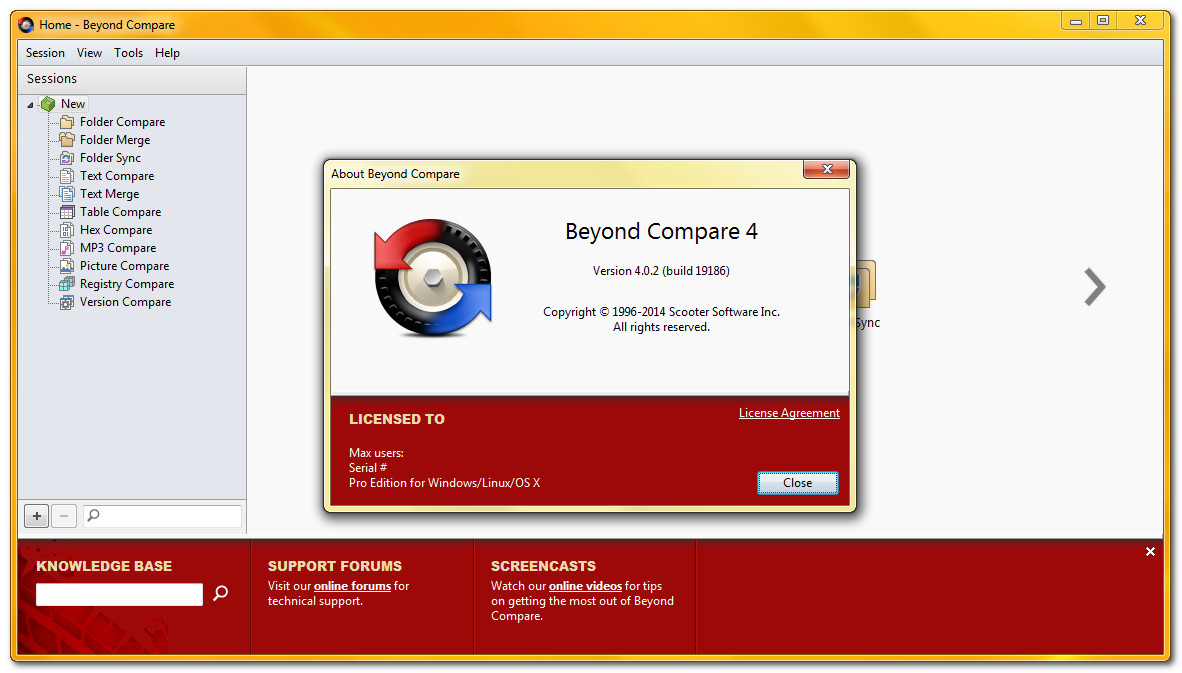 Beyond compare. Scooter software Inc. Beyond compare - Pro Edition. Beyond compare 3.