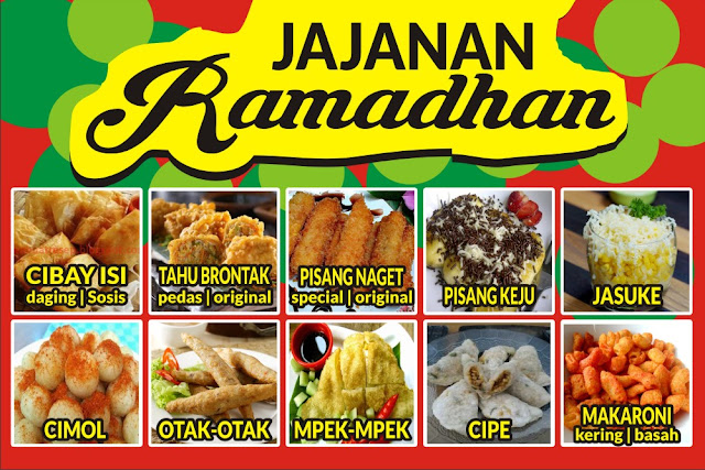 Download Contoh Spanduk Jajanan Ramadhan.cdr  KARYAKU