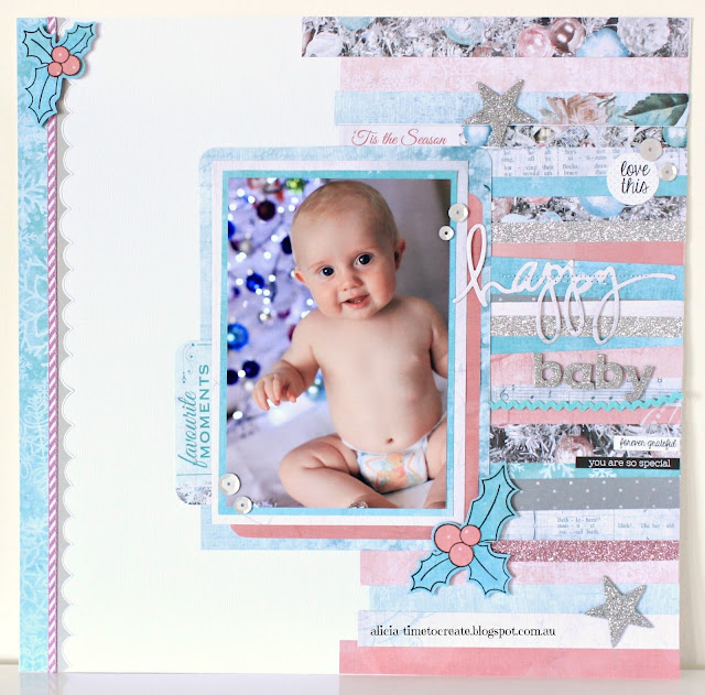 Kaisercraft Design Team Finalist Entry 2015-2016 Kaisercraft Silver Bells Collection