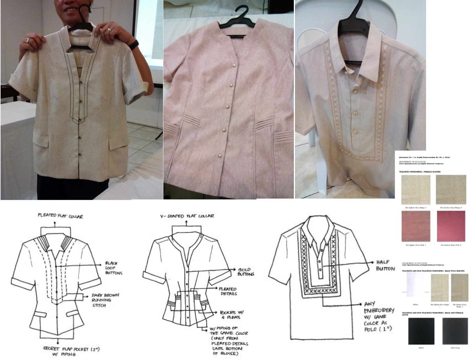 DepEd Memos, Orders & Results Sample Final and Actual Design of DepEd