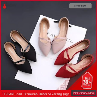 JUAL DFAN90064R62 SEPATU N SANDAL RS10x062 WANITA FLATSHOES TERBARU BMGShop