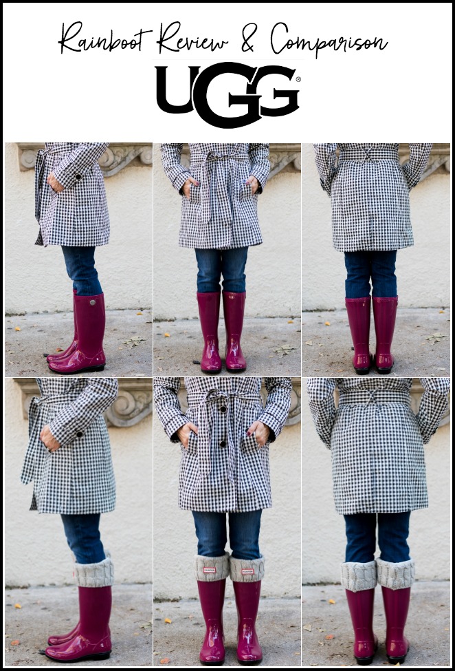 ugg rain boots outfit