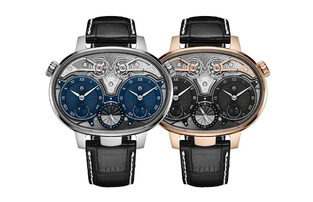Armin Strom Dual Time Resonance in White Gold and Rose Gold