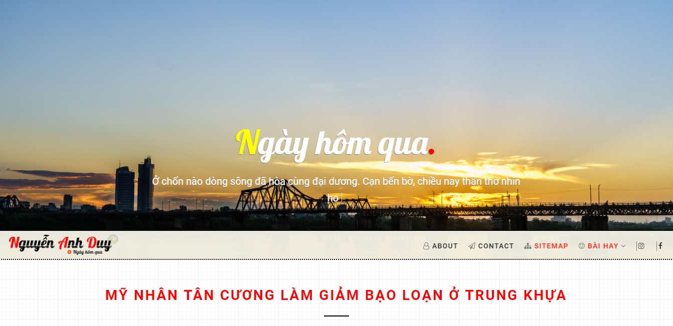 Theme Blogger Nguyễn Anh Duy
