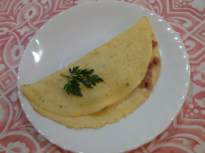 Receita de Crepioca simples (crepe de tapioca) Receita de Crepioca simples (crepe de tapioca)