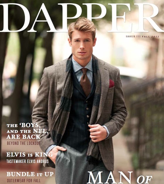 Kim Dawson Agency: Jeff Kasser in the December Issue of Dapper Magazine